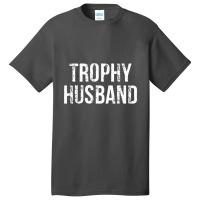 Mens Trophy Husband Basic T-shirt | Artistshot