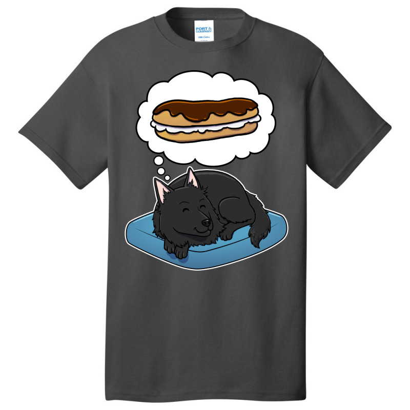 Belgian Sheepdog Dreaming About Eclairs Tumblr Basic T-shirt by kaistosylinj | Artistshot