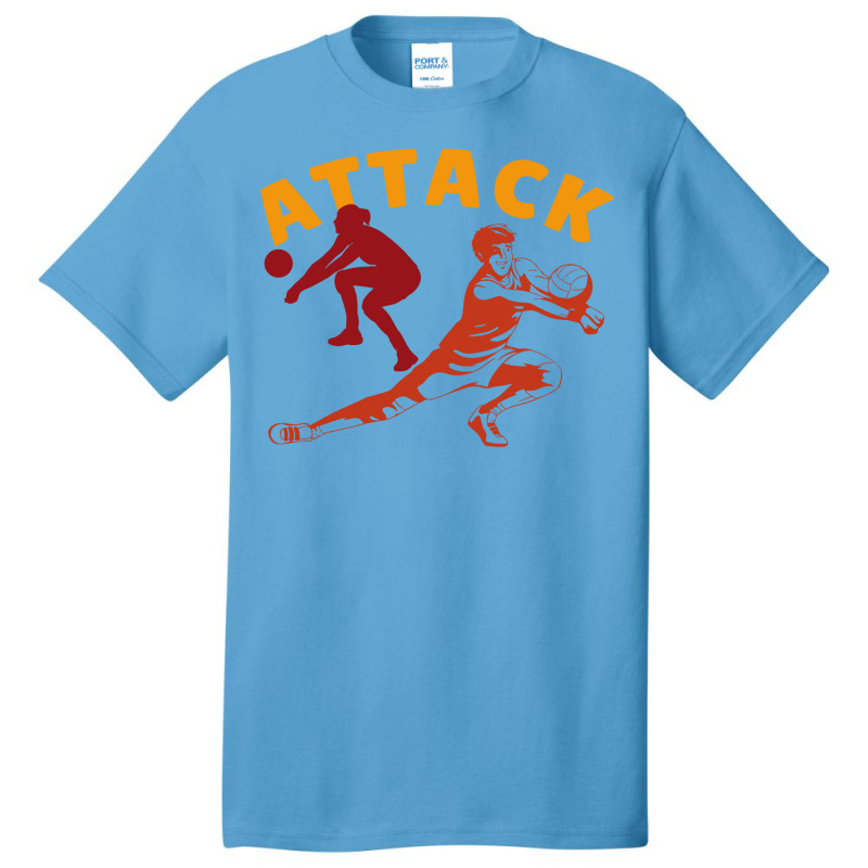 Volleyball Attack 5 Boy Basic T-shirt by mesapehozajc | Artistshot