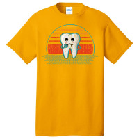 Retro Tooth Dentist Aesthetic Basic T-shirt | Artistshot