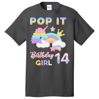 Pop It 14th Birthday Girl Vintage Basic T-shirt | Artistshot