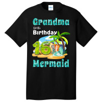 Cute Mermaid Gramma Of The 16th Birthday Trending Basic T-shirt | Artistshot