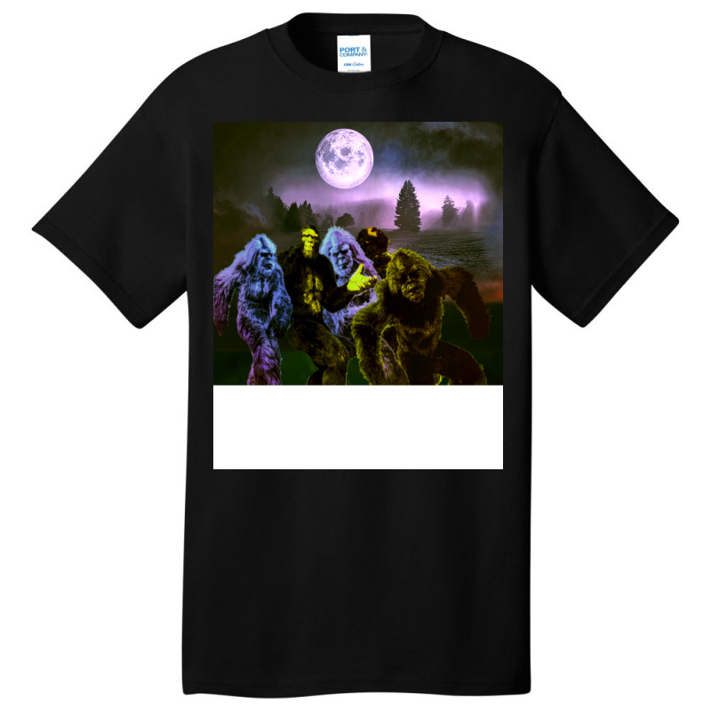 A Big Walk Under The Moon Red Basic T-shirt | Artistshot