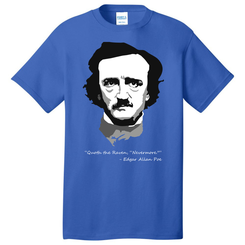 Edgar Allen Poe   Quoth The Raven Basic T-shirt | Artistshot