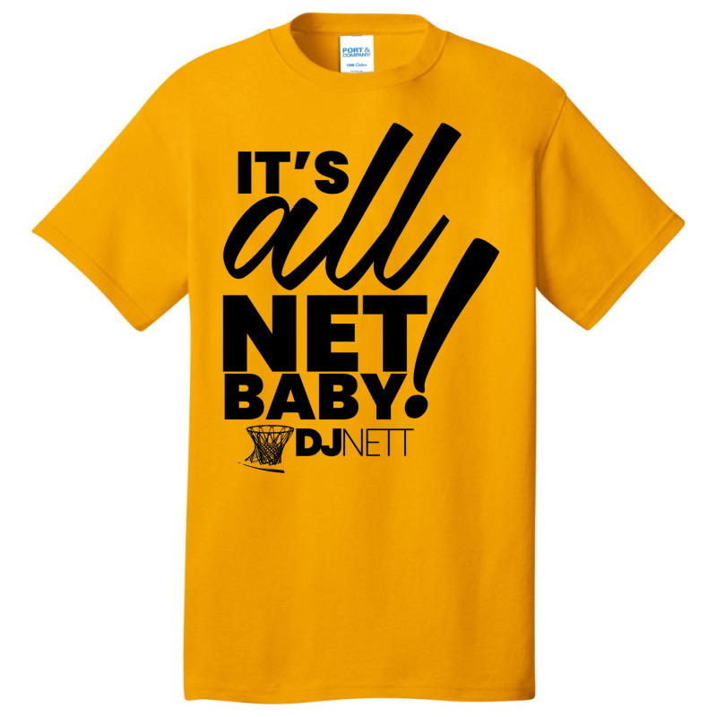 Its All Net Baby I Dj Nett Red Basic T-shirt | Artistshot