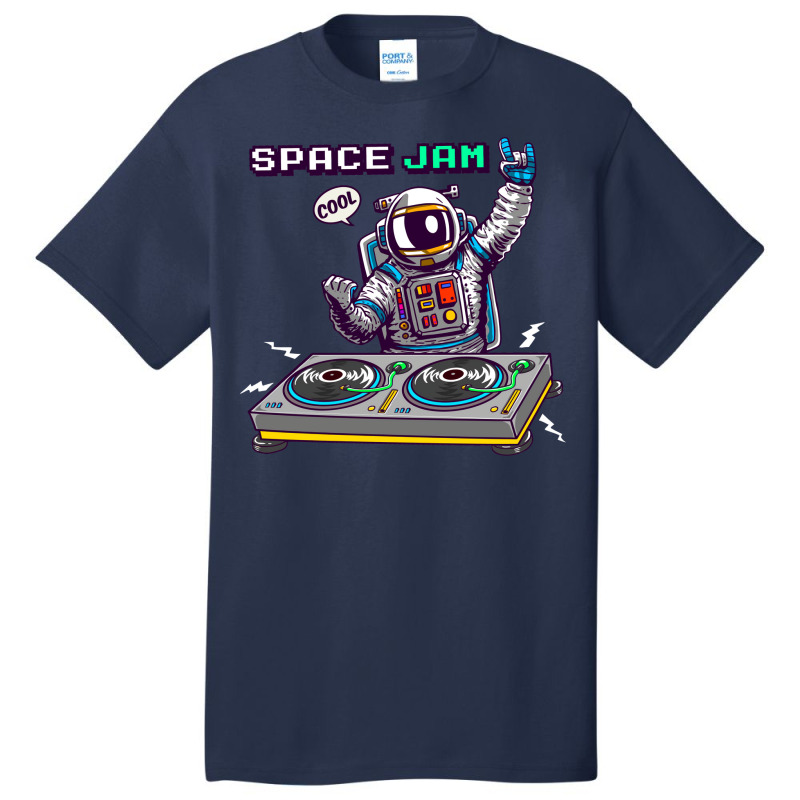 Dj Astronaut Hipster Basic T-shirt | Artistshot