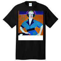 Dj Lady Aesthetic Basic T-shirt | Artistshot