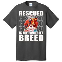 Rescued Cats Animal Shelter Favorite Breed Aesthet Basic T-shirt | Artistshot