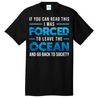 If You Can Read This Scuba Diving Diver Nature Basic T-shirt | Artistshot