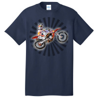 Dirt Bike Jump Or Motocross Jump Mx Or Motorcycle Basic T-shirt | Artistshot