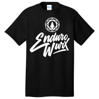 Enduro Wurx Racing Blue Basic T-shirt | Artistshot