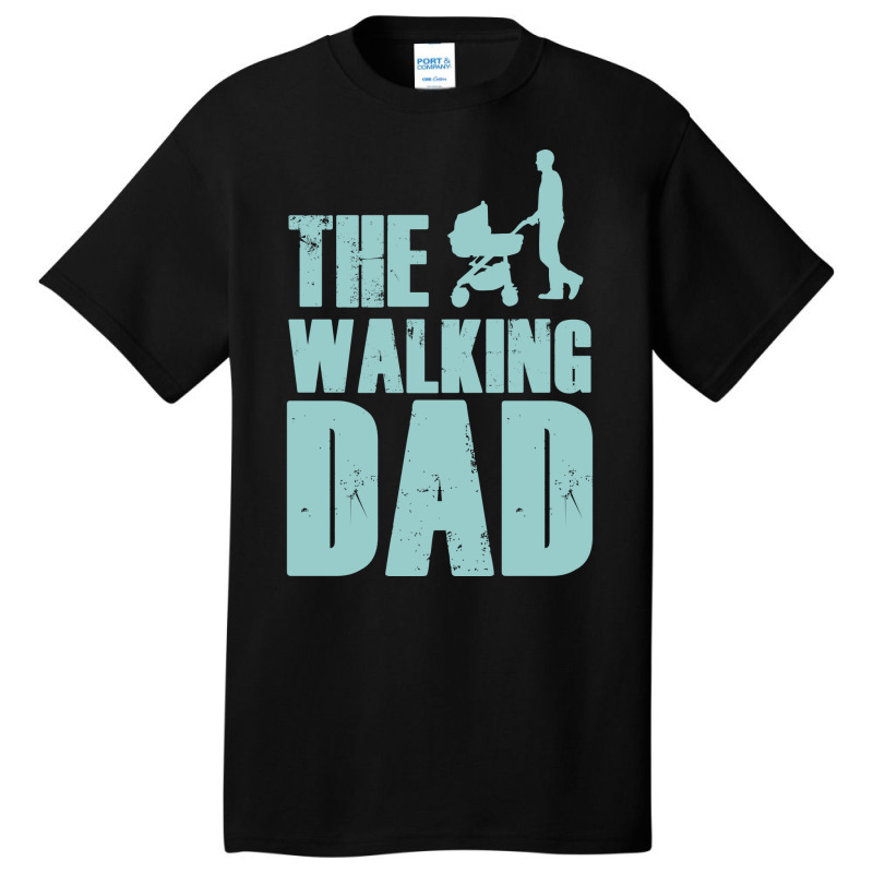 Best Dad Shirt Daddy Gift From Son Daughter Childr Basic T-shirt by azenirlongua | Artistshot