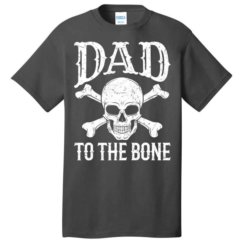 Dad  Dad To The Bone Yellow Basic T-shirt | Artistshot