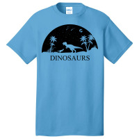 Dinosaurs Under The Stars 80s Basic T-shirt | Artistshot