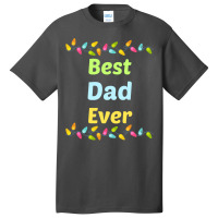 Family Light Dad Funny Basic T-shirt | Artistshot