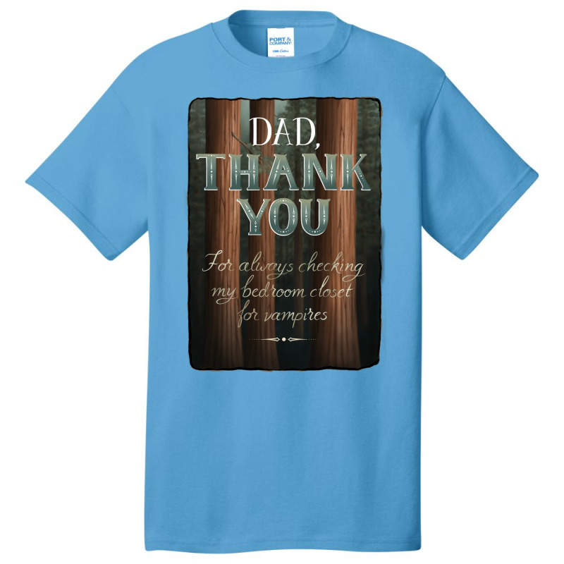 Thanks Dad Yellow Basic T-shirt | Artistshot