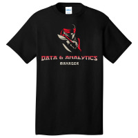 Data Analytics Manager Guru Green Basic T-shirt | Artistshot