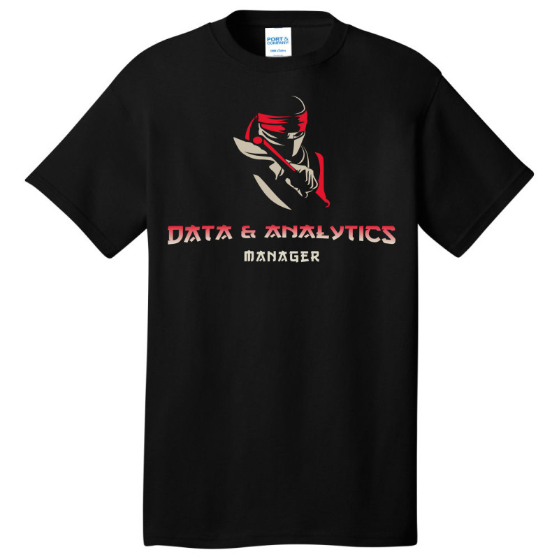 Data Analytics Manager Guru Green Basic T-shirt | Artistshot