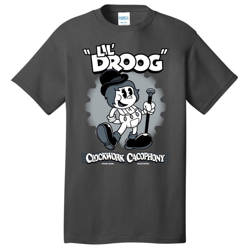 Lil Droog   Rubberhose Vintage Cartoon Clockwork Basic T-shirt | Artistshot