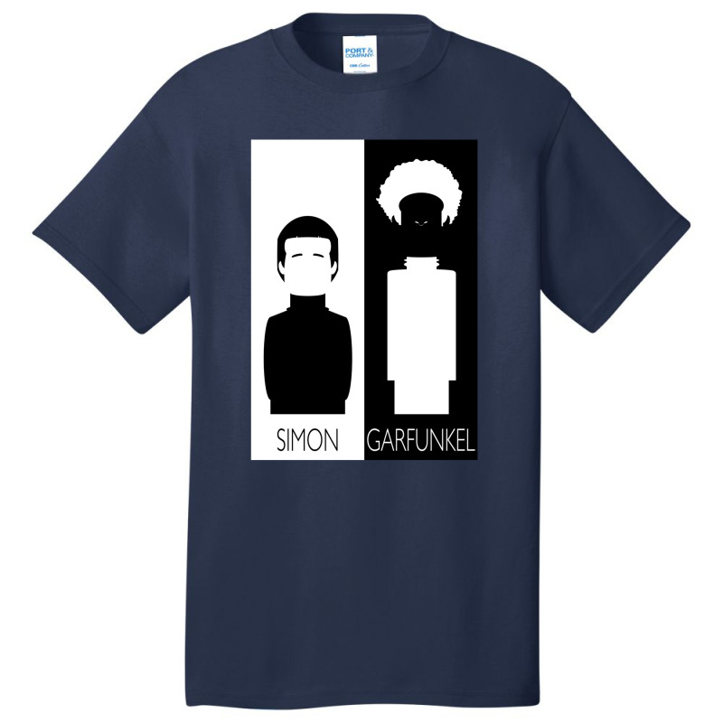 Simon And Garfunkel B&w Basic T-shirt | Artistshot