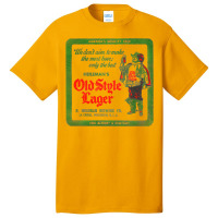 Old Style Lager      Vintage Aesthetic Basic T-shirt | Artistshot