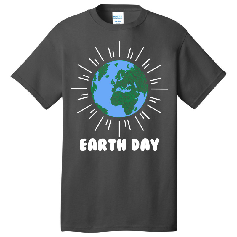 Earth Day Humor Love Basic T-shirt by azawadfedinx | Artistshot