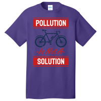 Earth Day No More Pollution Basic T-shirt | Artistshot