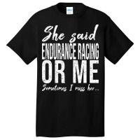 Endurance Racing Funny Gift Idea Yellow Basic T-shirt | Artistshot