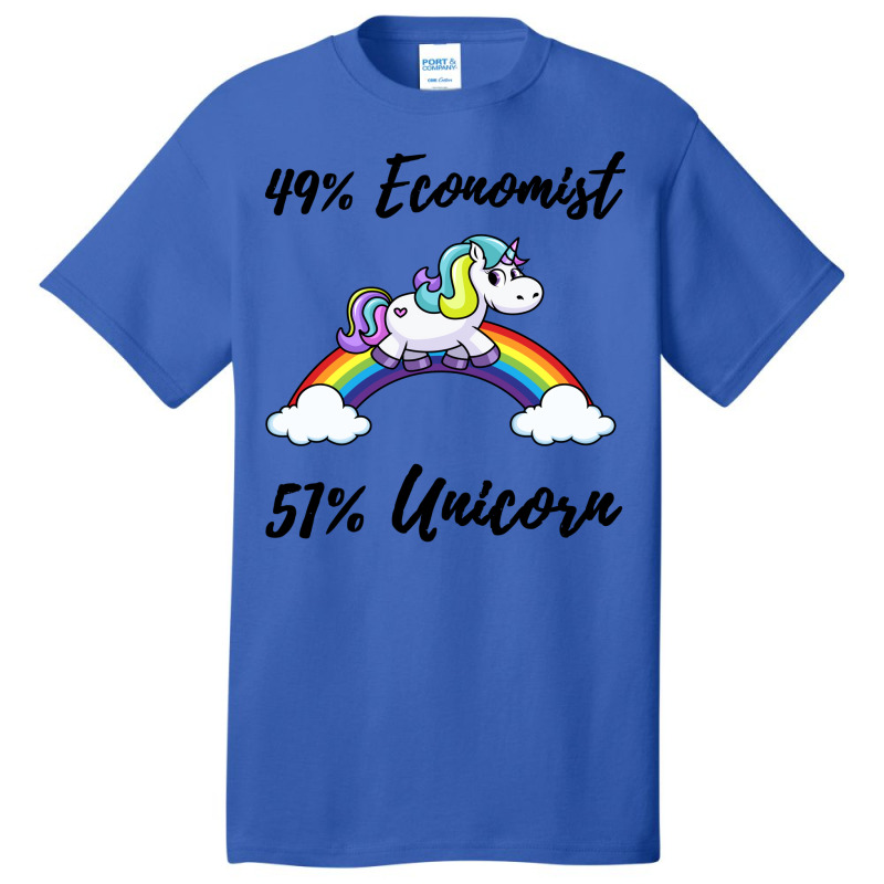 49 Economist 51 Unicorn Aesthetic Basic T-shirt by ushaanthihr | Artistshot