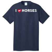 Lovely Horse  I Love My Horse Hippie Basic T-shirt | Artistshot