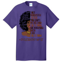 I Am The Storm Dyslexia Therapist African American Basic T-shirt | Artistshot