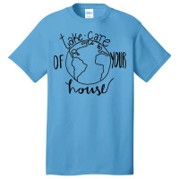 Take Care Of Your Houseoneline Music Basic T-shirt | Artistshot