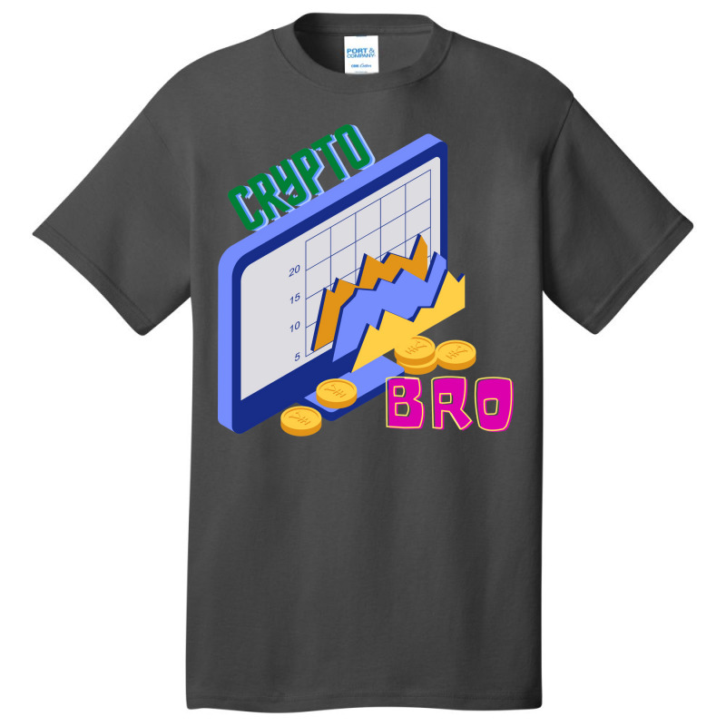 Crypto Bro For Financial Markets Lovers Vintage Basic T-shirt by bestaksailau | Artistshot