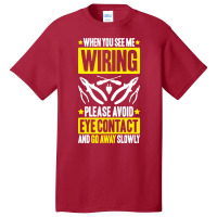 Electrician Lineman Wireman Electronics Technician Basic T-shirt | Artistshot