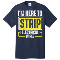 Electrician Lineman Wireman Electronics Technician Basic T-shirt | Artistshot