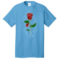 Roses Girl Basic T-shirt | Artistshot