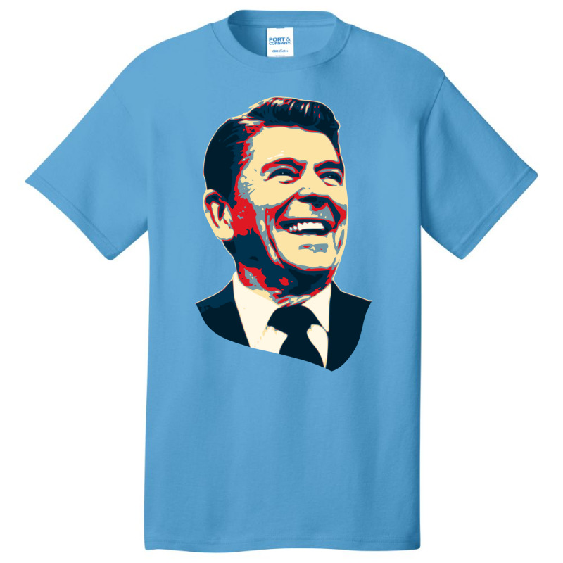 Ronald Reagan Pop Art Basic T-shirt | Artistshot