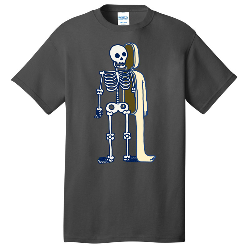 Skeleton And Skin Stars Basic T-shirt | Artistshot