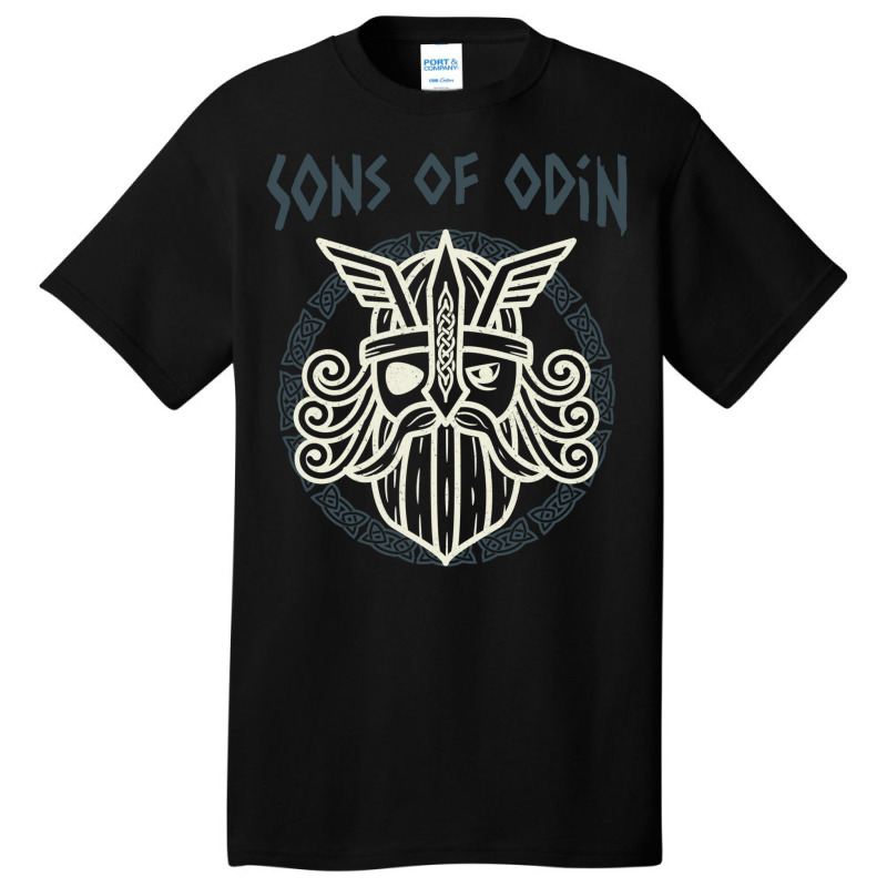 Sons Of Odin Basic T-shirt by ashdhacreanei | Artistshot