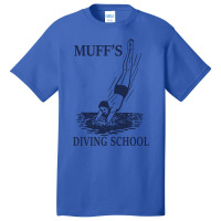 Muff's Diving School Basic T-shirt | Artistshot