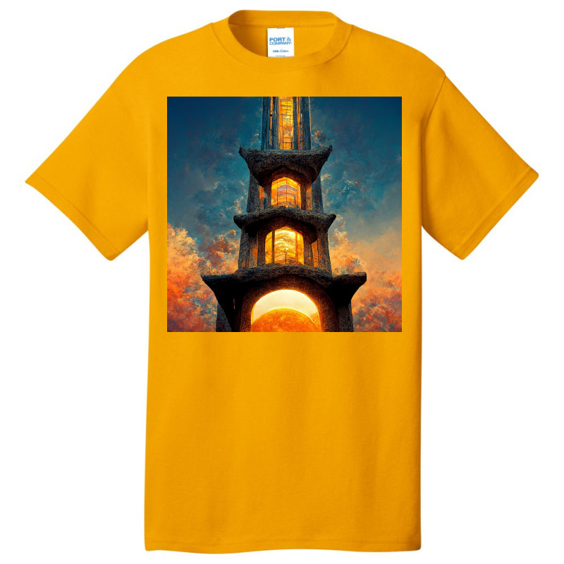 Tower Design Ideas In 1454 Basic T-shirt | Artistshot