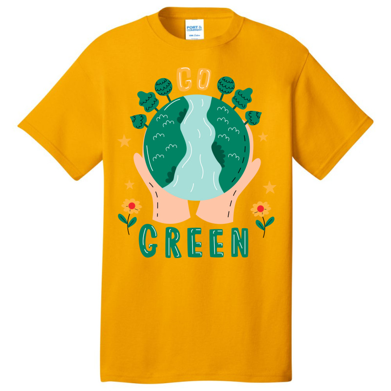 Environment Yellow Basic T-shirt | Artistshot