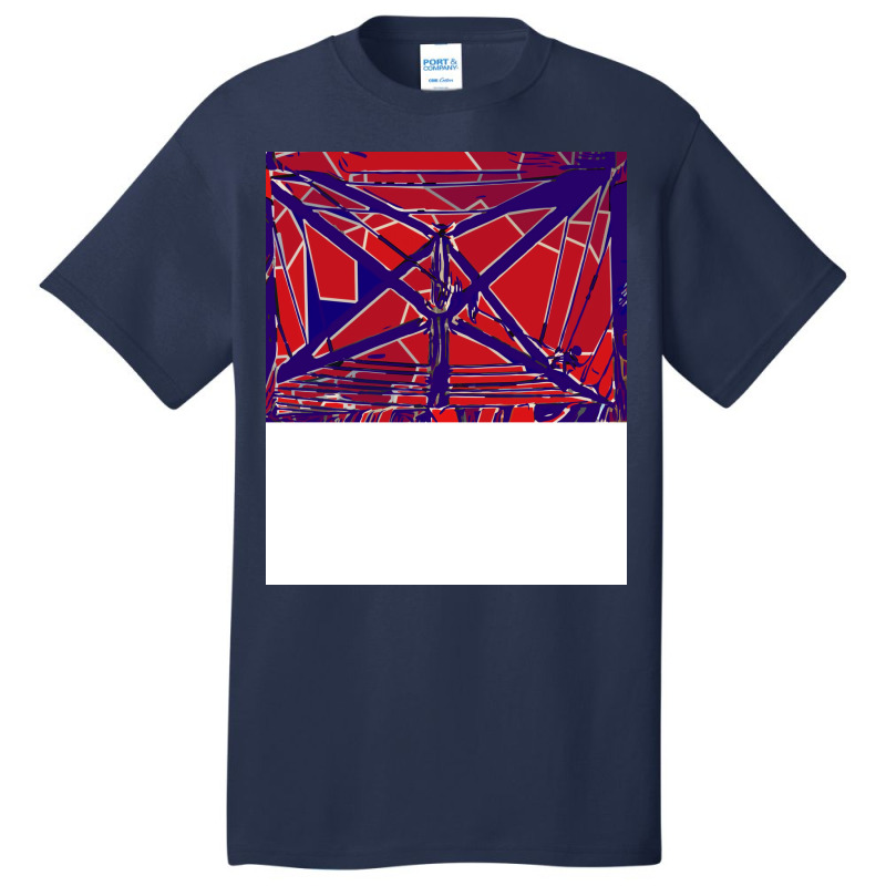 Electromagnetic Field Girl Basic T-shirt by taglusirnuk | Artistshot