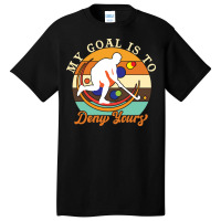 My Goal Is To Deny Yours Stars Basic T-shirt | Artistshot