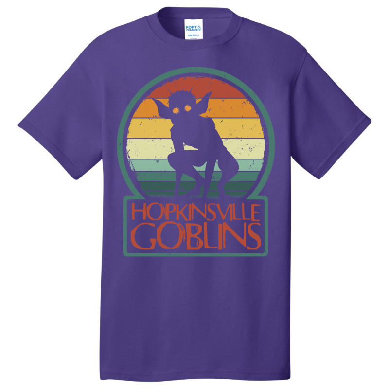 Hopkinsville Goblins   Cool Retro Vintage Kentucky Basic T-shirt | Artistshot