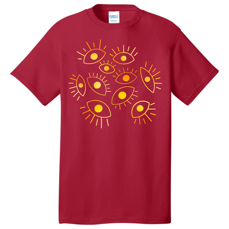 Eyes Of The Void   Golden Fire Basic T-shirt | Artistshot