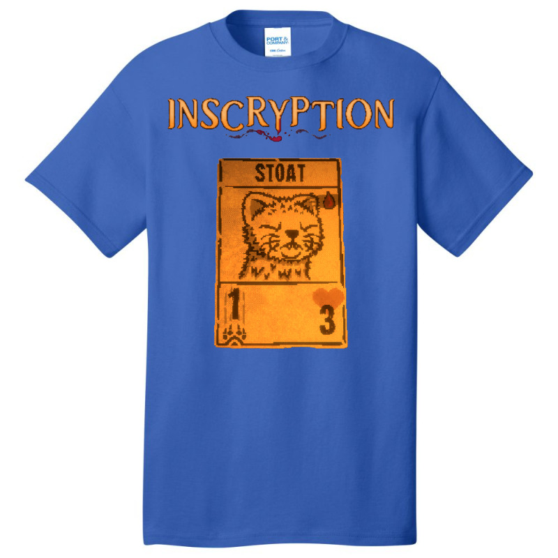 Inscryption Psychological Horror Stoat Card Game H Basic T-shirt by fiserpoughk | Artistshot