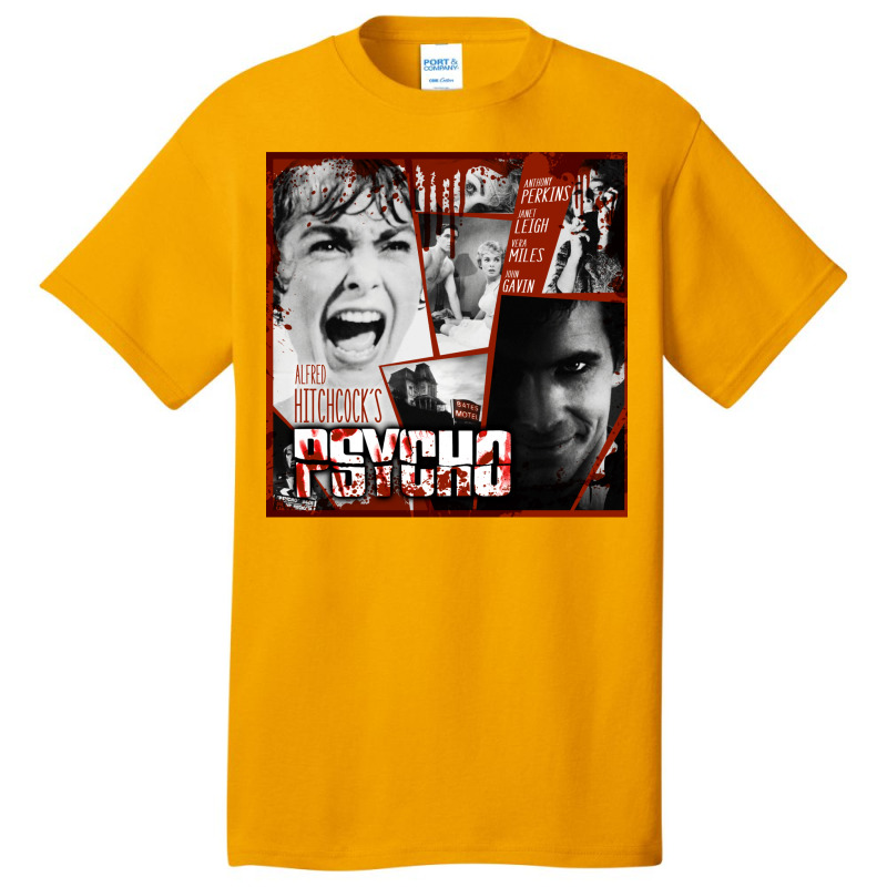 Hitchcock Psycho Movie Basic T-shirt | Artistshot