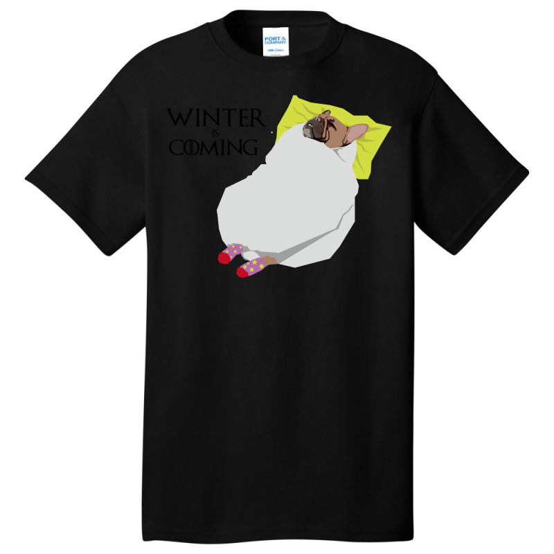 Winter Is Coming 8 Basic T-shirt by peatcrascow | Artistshot