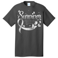 Butterfly Survivor Sleep Disorders Awareness Basic T-shirt | Artistshot